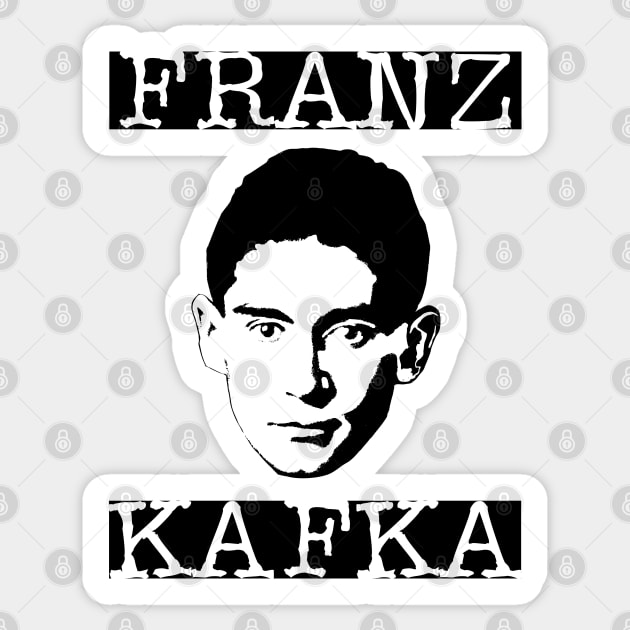 Franz Kafka Sticker by japonesvoador